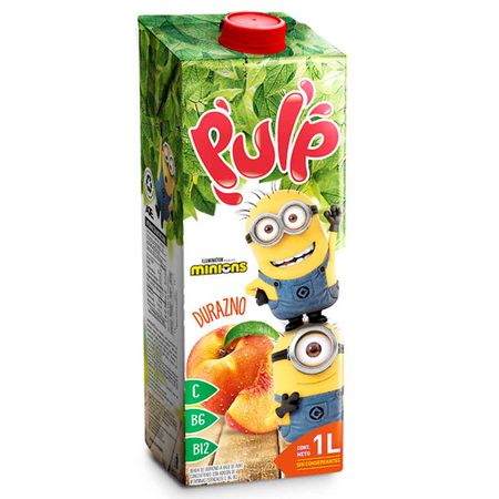 Bebida PULP Durazno Caja 1L